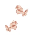 Butterfly Shaped Silver Stud Earring STS-6440